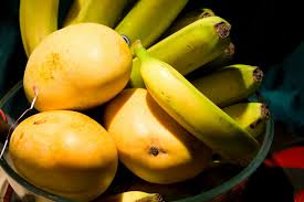banana and mango