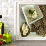 flaxseed linseed crackers with cashew cheese spread online raw vegan culinary course